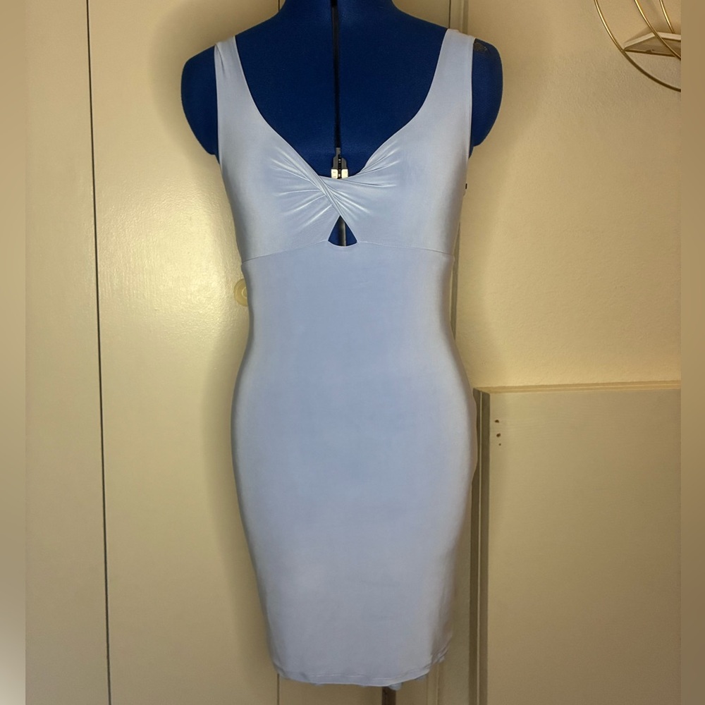 Light Blue Bodycon Dress
